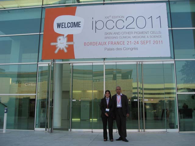 With Dr. Sanjeev Mulekar at IPCC Bordeaux, France